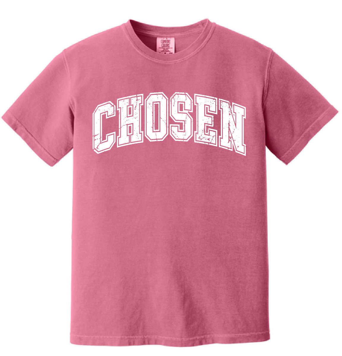 Chosen shirt, Christian tee printed in Rockwall, Texas