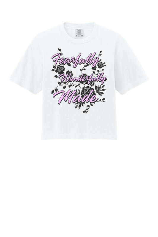 Fearfully and Wonderfully Made shirt, Psalm 139 Christian tee