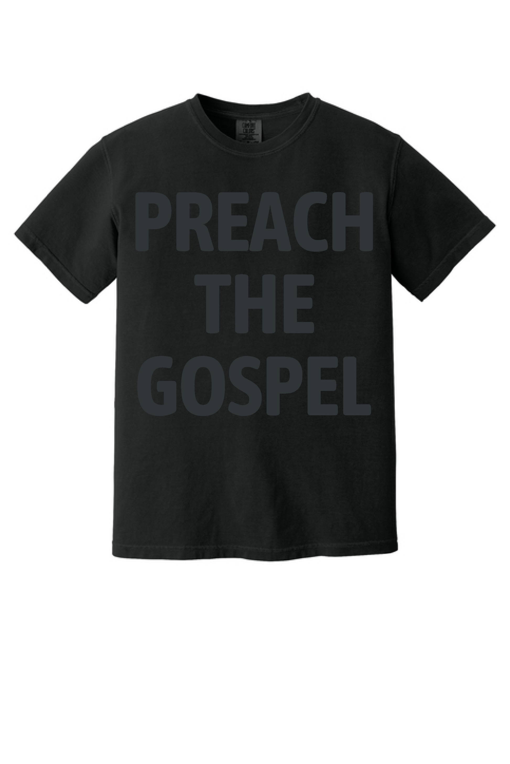 Preach The Gospel shirt, Christian tee