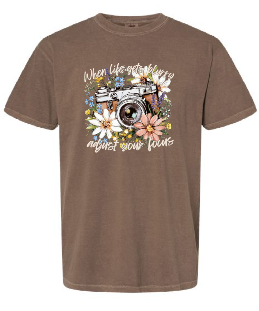 Adjust Your Focus shirt, Christian tee