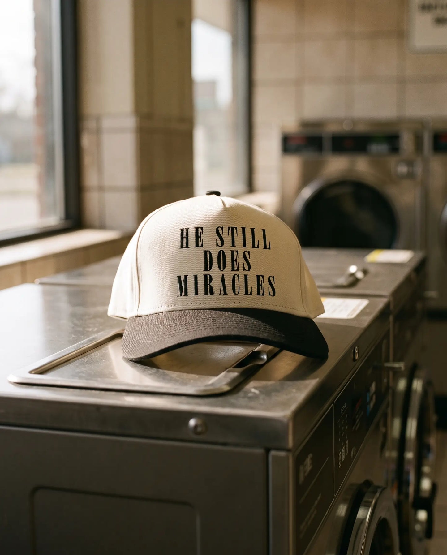 He Still Does Miracles Hat, Black product shot